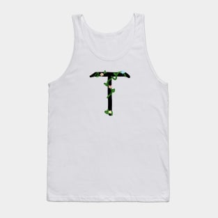 "T" initial Tank Top